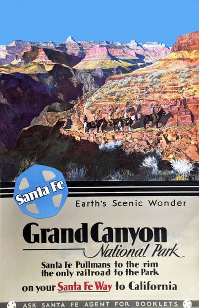 Grand Canyon National Park: Santa Fe Pullmans...