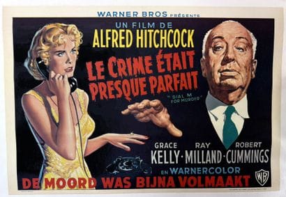 Dial M for Murder Grace Kelly Ray Milland...