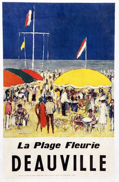 VAN DONGEN KEES
Deauville La Plage Fleurie—Very...