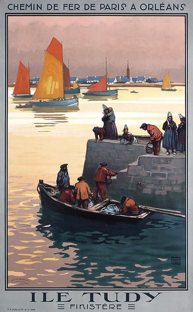 ALO (CHARLES HALLO)
Ile Tudy Lucien Serre...