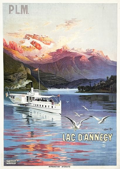 HUGO D' ALESI F.
Lac D'Annecy PLM Ateliers...