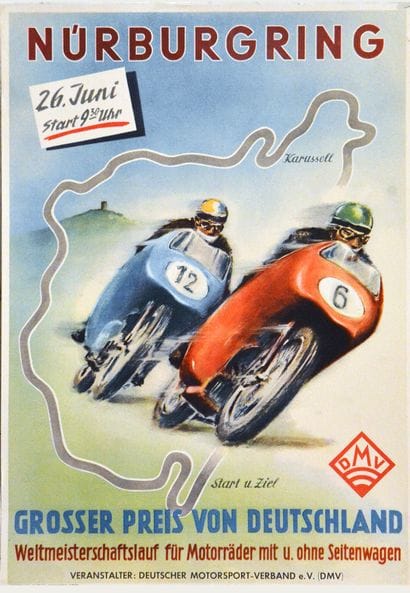 Nurburgrig Grosser Preis Von Deutshland Moto...