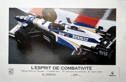 Renault F1 L'Esprit de Combativité Grd Prix...