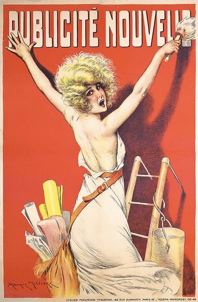 MILLIERE MAURICE
Rare New Advertisement,...