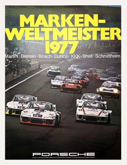 EISELE
Porsche Marken Weltmeister 1977 Entwurf...
