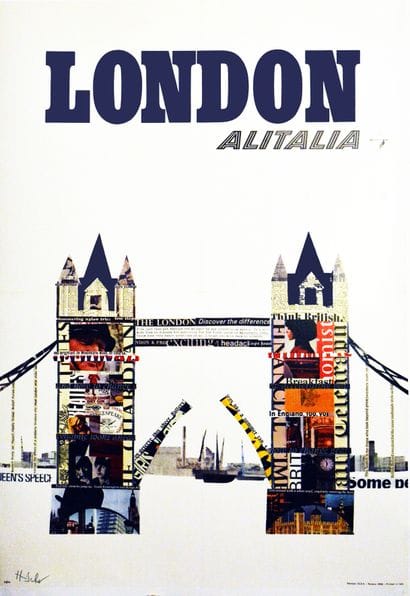 HARTMUT HIELSCER
London Alitalia, designed...