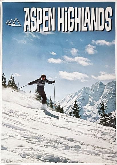 Aspen Highlands Looarl Colorado Springs Affiche...