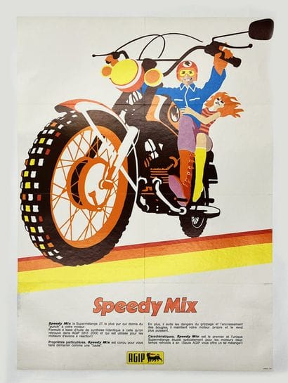 Speedy Mix Agip Alterocca Terni Linen-backed...