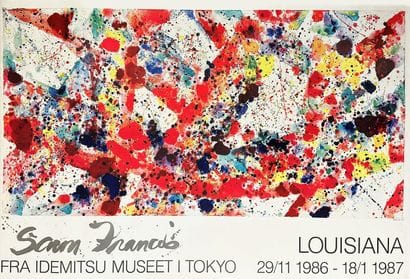 FRANCIS SAM
Sam Francis at the Idemitsu Museum...