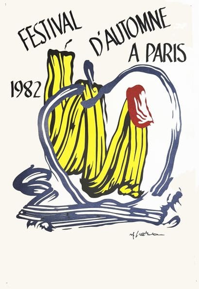 ROY LICHTENSTEIN
Paris Autumn Festival 1982,...