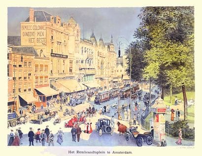 BUENINCK BERNARDUS
Rembrandt Square in Amsterdam...