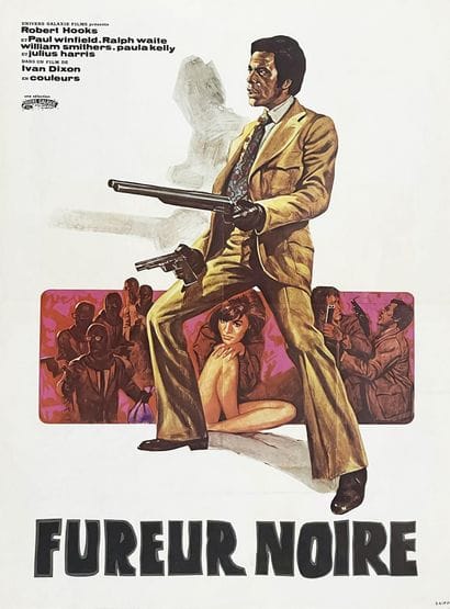 Fureur Noire Saipp Canvas-mounted poster...