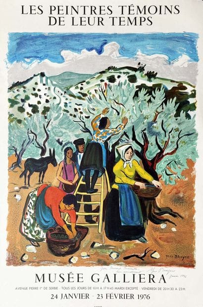 BRAYER YVES
Les Baux-de-Provence: Painters...