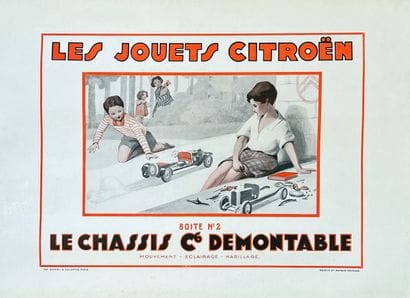 Les Jouets Citroën - Le Chassis Demontable...
