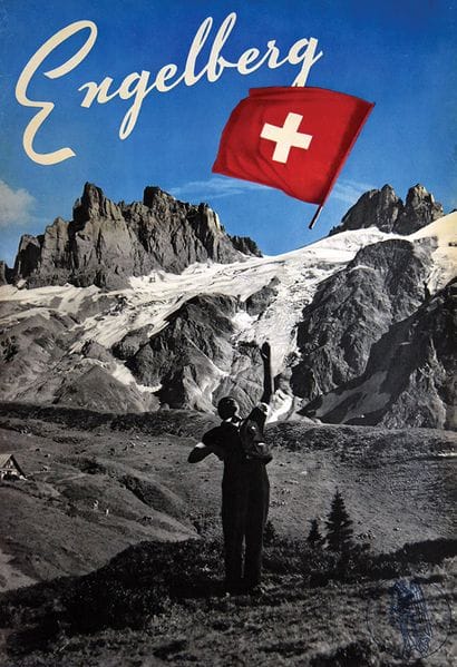 MEUSER KARL
Engelberg Rare Photomontage by...