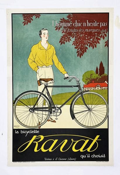 RAPEGNO
The Ravat Bicycle, Saint-Étienne,...