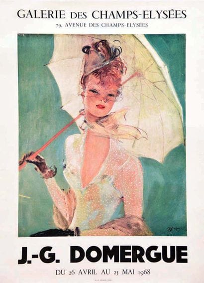 JEAN GABRIEL DOMERGUE
La Parisienne J. G....
