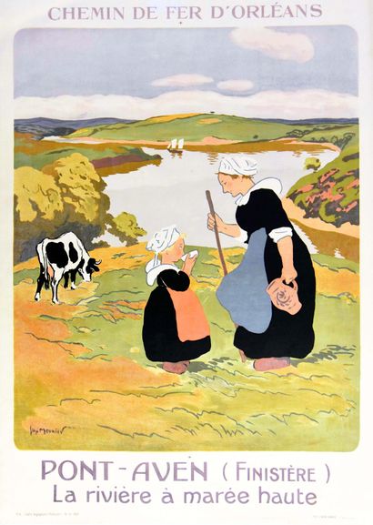 GEORGE MEUNIER
Pont-Aven: The River at High...
