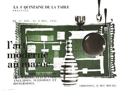 Modern Art in Morocco at Christofle, 12 rue...