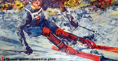 Skieur Ellesse Quanto Vincere é un Gioco...