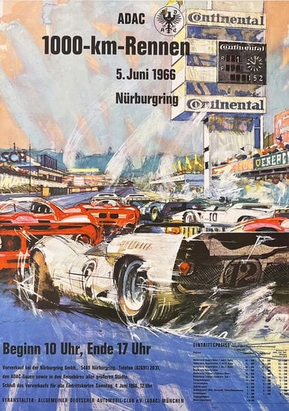 Ferrari - ADAC 1000 km Race, June 5, 1966,...