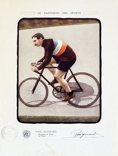 Paul Guignard Recordman du Monde de l'heure....