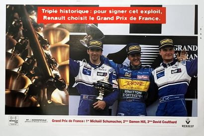Renault F 1 Grand Prix de France : 1 Michael...
