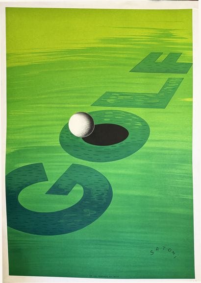 SATOMI MUNETSUGU
Golf I.D.L. Graphic Canvas-mounted...