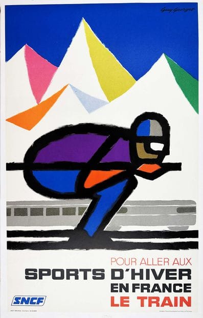 GEORGET GUY
Sports D'Hiver en France Le Train...