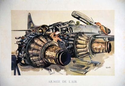 DELFO YVES
Air Force Canvas-mounted poster...