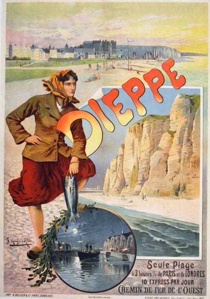 HUGO D'ALESI F.
Dieppe A. Bellier & Cie Paris...
