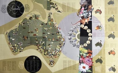 ROBINSON MAX
Australia: A beautiful map featuring...