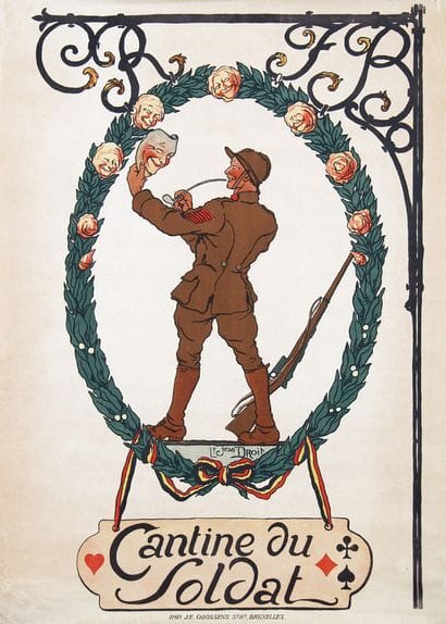 DROIT JEAN
Cantine du Soldat* J.E. Goossens...