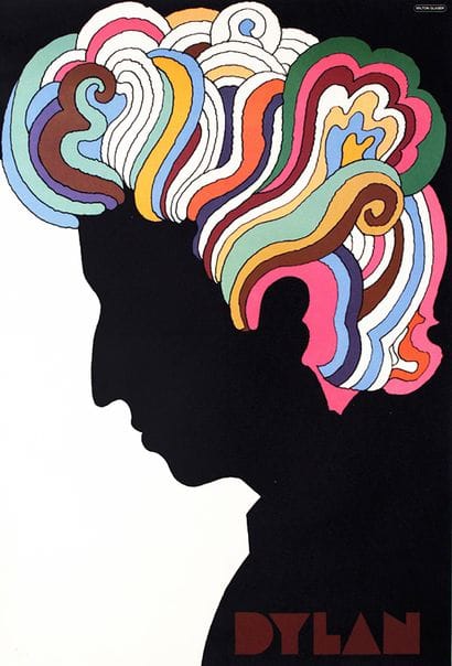 GLASER MILTON
Bob Dylan 1 Poster Unmounted...