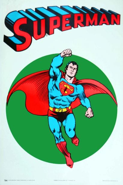 Superman DC Comics Holmes McDougall Printed...