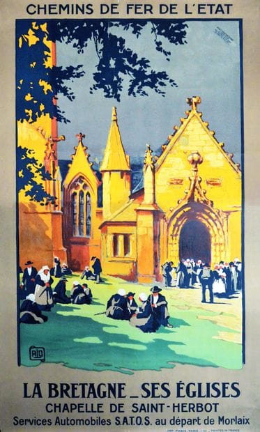 ALO (CHARLES HALLO)
Chapelle de Saint Herbot...