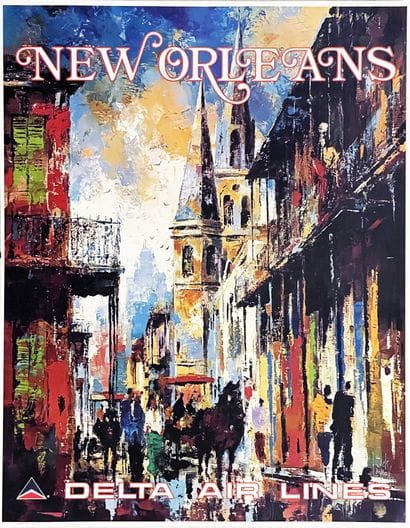 LAVCOX JACK
New Orleans Delta Air Lines Printed...