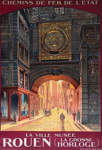 PIERRE COMMARMOND
Rouen, La Grosse Horloge,...