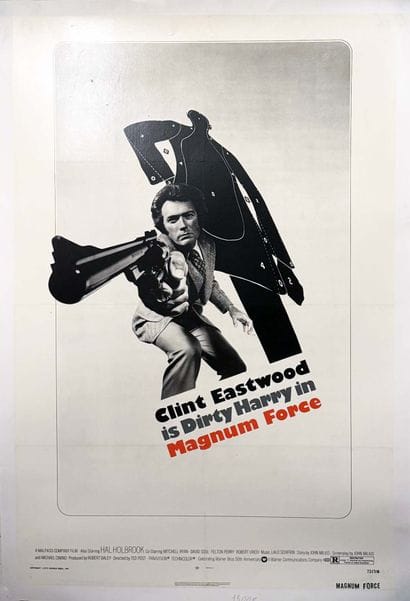 Clint Eastwood as Dirty Harry in *Magnum...