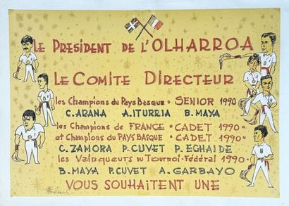 Olharroa, Champions of the Basque Country......