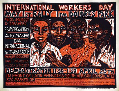 In Front of the Latin Americans' International...