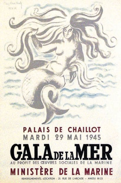 KOCH R.B.
Gala de la Mer - 1945 To benefit...
