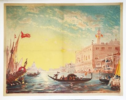 ZIEM FELIX
Venice by Ziem Poster mounted...