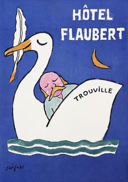 RAYMOND SAVIGNAC
Hôtel Flaubert Trouville...