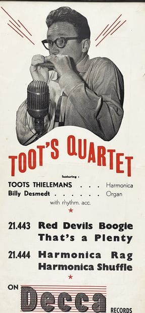 Toot'S Quartet Decca Records 1 Poster Unmounted...