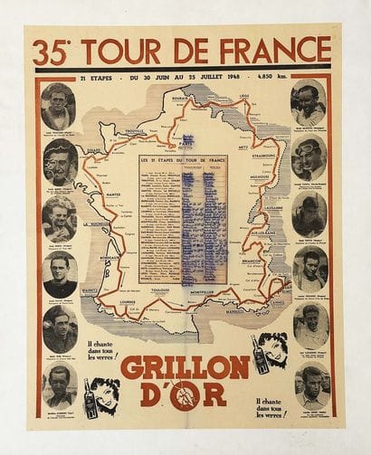 Tour De France Grillon d'Or 35 è Tour de...