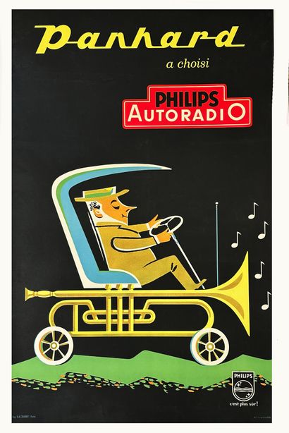 Panhard has chosen Philips car radios—they're...