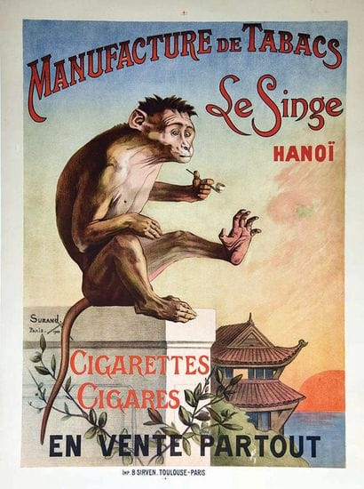 SURAND
Le Singe Hanoï Tobacco Manufacturer—Cigarettes...