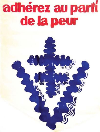 Join the Party of Fear May '68 Very Rare...