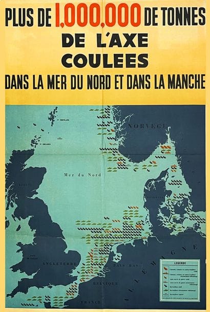Plus de 1.000.000 de tonnes de l'Axe coulées...